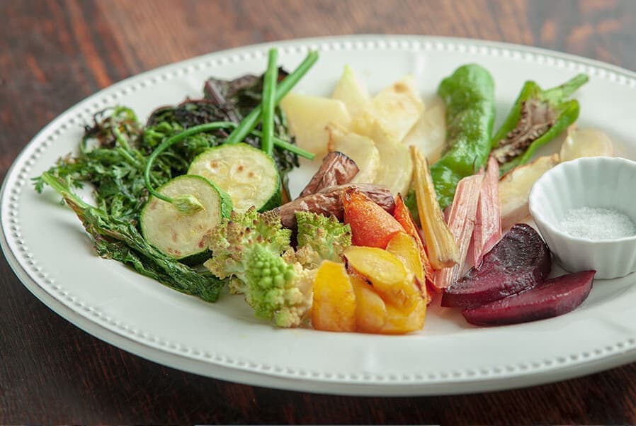 有機無農薬野菜窯焼き