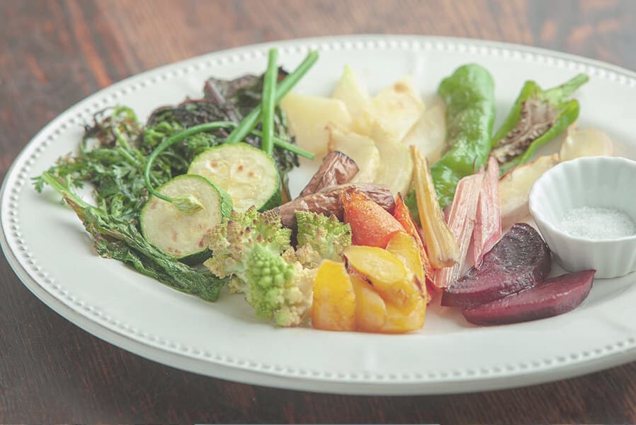 有機無農薬野菜窯焼き