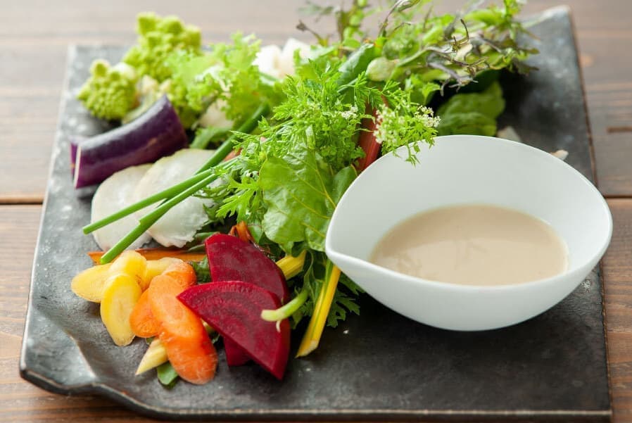 有機・無農薬野菜のバーニャカウダ