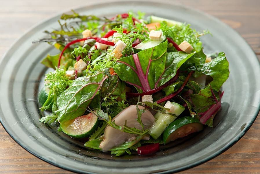 新鮮野菜のサラダ