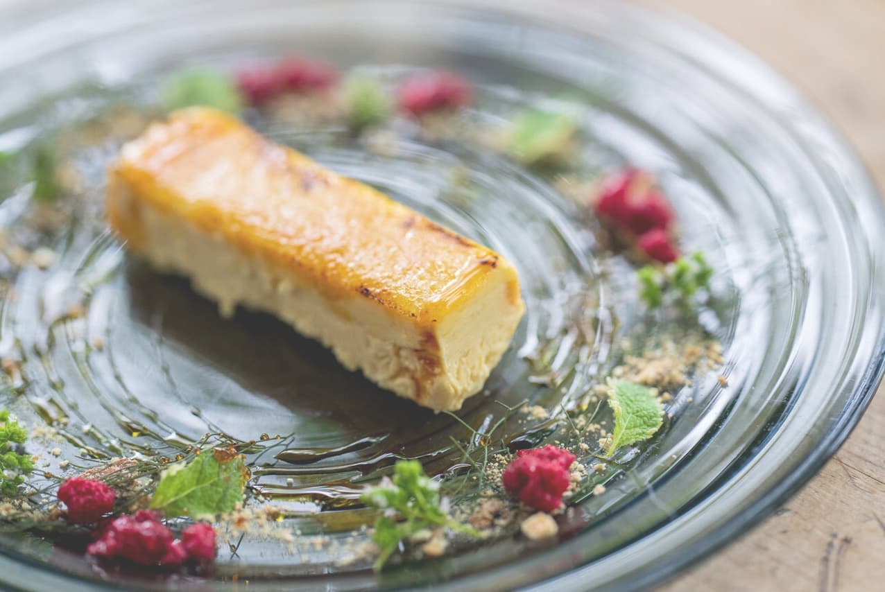 ねぎとトマトの辛クリームソース