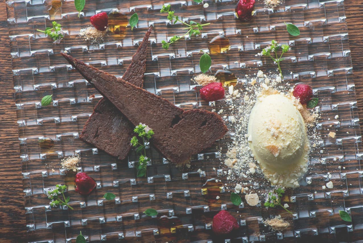 ナスとモッツァレラのトマトクリームソース