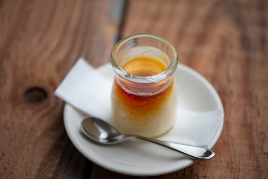 クリームチーズプリン