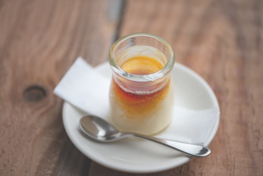 クリームチーズプリン